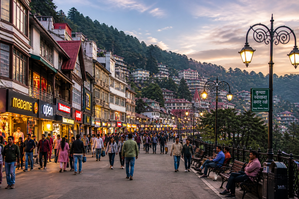 mall road shimla